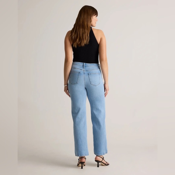 NWT Quince Bella relaxed straight jeans - Picture 6 of 8